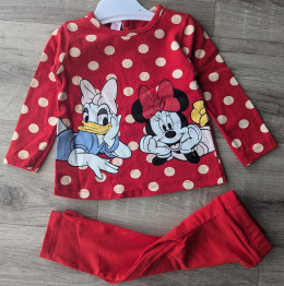 Костюм My Bella "Disney" красный, девочка 6-9-12-18 месяцев