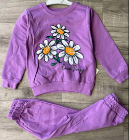 Костюм Ravza "Цветочки" сиреневый, девочка 3-4-5-6 лет