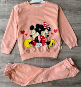 Костюм Ravza "Disney" персиковый, девочка 3-4-5-6 лет