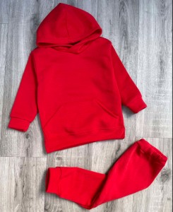 Костюм "Однотонний" червоний, дівчинка 10-11-12-13 років