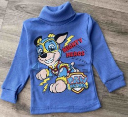 Водолазка "Paw Patrol" синя, хлопчик 1-3-5-7-9 років