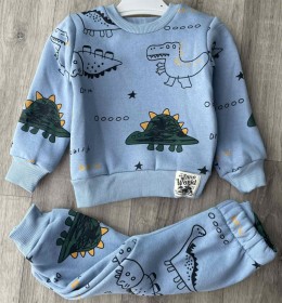 Костюм Ronix "Dino" синий, мальчик 6-9-12-18 месяцев