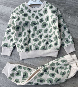 Костюм Partner "Лео" зелёный, девочка 2-3-4-5 лет