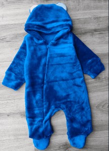 Чоловічок "Однотонний" синій, хлопчик 0-3-6 місяців