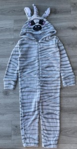 Кигуруми "Единорожка" серый, унисекс 6-7-8-9-10 лет