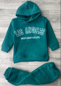 Костюм "Los Angeles" зелёный, унисекс 3-5-7-9 лет