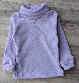 Водолазка »Рубчик» бузкова, дівчинка 1-2-3-4-5 років