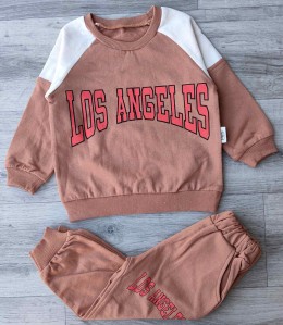 Костюм Piccola “Los Angeles” коричневый, мальчик 2-3-4-5 лет