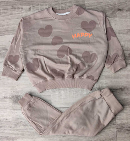 Костюм My Bella "Happy" коричневий, дівчинка 2-3-4-5 років