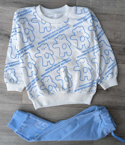 Костюм Anilco "Second Element" голубой, мальчик 6-12-18-24 месяцев