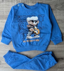 Костюм  Bilkon "Keep it" синий, мальчик  9-12-18-24 месяцев
