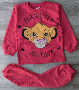 Піжама Supermini "Hakuna" червоний , хлопчик 4-5-6 років