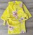 Халат "Ведмедики" жовтий дівчинка 1-3-5-7-9 років, фото