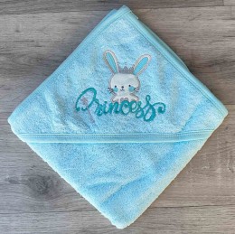 Полотенце Ramel "Зайка", мятный, девочка, 75/80