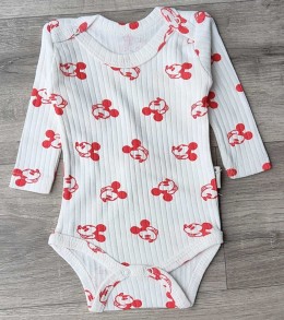 Боди Pamira «Mickey» молочный, унисекс 3-6-9 месяцев
