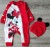 Человечек «Minnie» красный, девочка 0-3-6-9 месяцев, фото