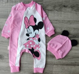 Чоловічок «Minnie»  рожевий, дівчинка 0-3-6-9 місяців