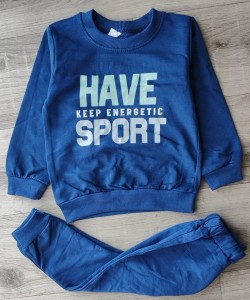 Костюм «SPORT» синий, мальчик 2-3-4-5 лет