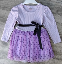 Сукня Miss Lily "горошок", бузковий 2-3-4-5 років