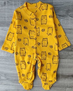 Чоловічок Findik«Медведик” жовтий, унісекс 3-6-9 місяців