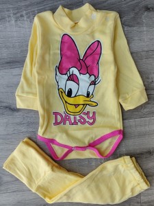 Комплект "Daisy" жовтий, дівчинка 6-9-12-18 місяців