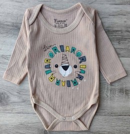 Боди Findik "Lion" коричневий, хлопчик 3-6-9-12-18 місяців