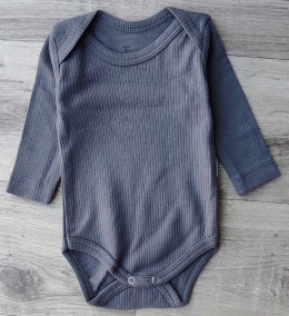 Боди Findik "Однотон" сірий, хлопчик 3-6-9-12-18 місяців