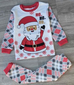 Піжама Supermini "Ho-Ho" червоний, хлопчик 1-2-3 роки