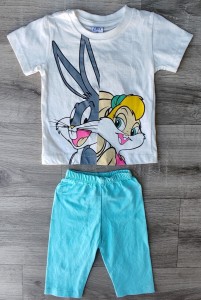 Костюм Zara "Bunny" блакитний, дівчинка 6-9-12-18-24 місяців