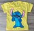 Футболка "Stich" желтый, унисекс 1,5-2-3-4-5  лет, фото