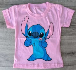 Футболка "Stich" рожевий, дівчинка 1,5-2-3-4-5 років