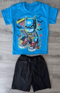 Костюм «бетмен» голубой, малчик 1-2-3-4-5 лет