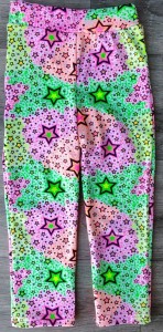 Лосіни "Зірочки" рожевий, дівчинка 1-3-5-7-9 років