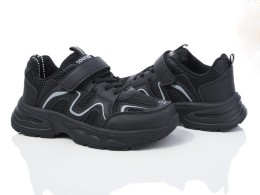Дитячі кросівки 11565A"Coolece" чорний, хлопчик 33,34,35,36,37,38 розміри