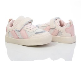 Детские кеды 50970D"Полоски" пудровый, девочка 23,24,25,26,27,28 размеры