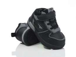 Детские кеды 01338K"BI&KI" черный, мальчик21,22,23,24,25,26 размеры