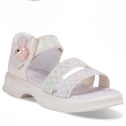 Детские босоножки сандали 11071C"Зайчик" белый, девочка 27,28,29,30,31,32 размеры