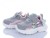 Детские кроссовки  HY2552-1D"Цветочек" серый, девочка 21,22,23,24,25,26 размеры, фото
