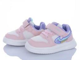 Детские кроссовки HY2551-1F"Галочка" розовый, девочка 21,22,23,24,25,26 размеры
