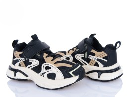 Детские кроссовки GY2526-3A "Полоски" черный, мальчик 32,33,34,35,36,37 размеры