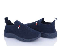 Дитячі кросівки L21-5 "Сітка" темно синій, унісекс 31,32,33,34,35,36,37,38 розміри