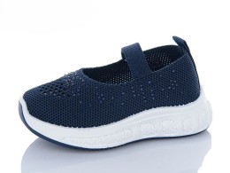 Дитячі туфлі Z6038-2"Сіточка" темно синій, дівчинка 20,21,22,23,24,25 розміри