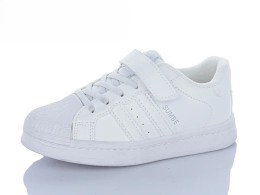 Детские кеды Y7130-8"Sumbe" белый, унисекс 27,28,29,30,31,32 размеры