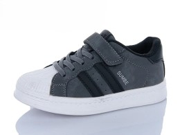 Детские кеды Y7130-7"Sumbe" серый, унисекс 27,28,29,30,31,32 размеры