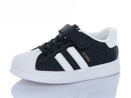 Детские кеды Y7130-1"Sumbe" черный, унисекс 27,28,29,30,31,32 размеры