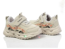 Детские кроссовки 11479М"Speed" молочный, мальчик 21,22,23,24,25,26 размеры