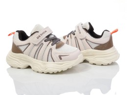 Детские кроссовки 50981M"Design" коричневый, мальчик 27,28,29,30,31,32 размеры