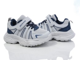 Детские кроссовки 50981E"Design" синий, мальчик 27,28,29,30,31,32 размеры