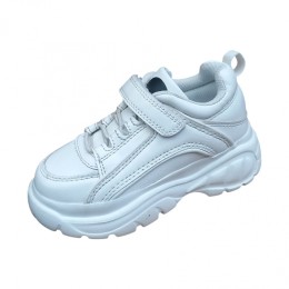 Детские кроссовки Apa-2025M "Sport" белый, девочка 25,26,27,28,29,30 размеры