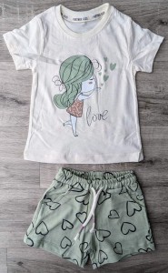 Костюм Partner «Love» зеленый, девочка 2-3-4-5 лет